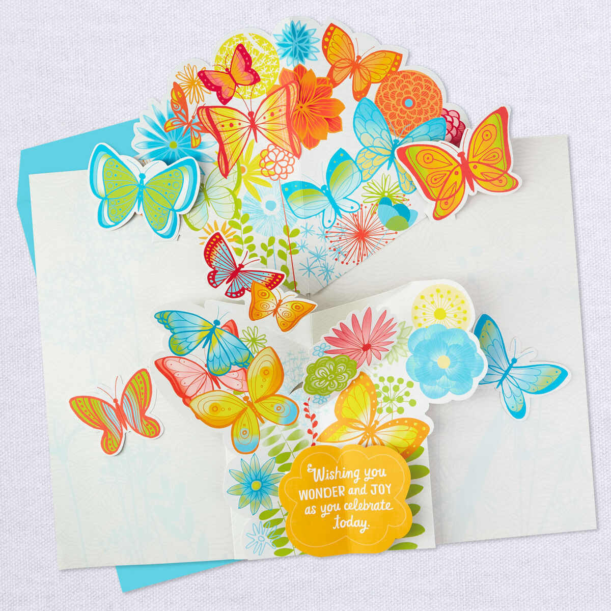 butterflies pop out of box