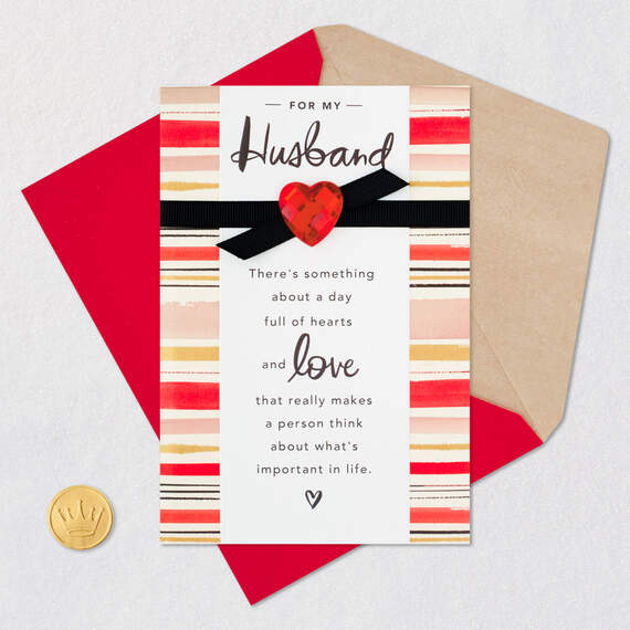Grateful You're Mine Valentine's Day Card for Husband, , large image number 6