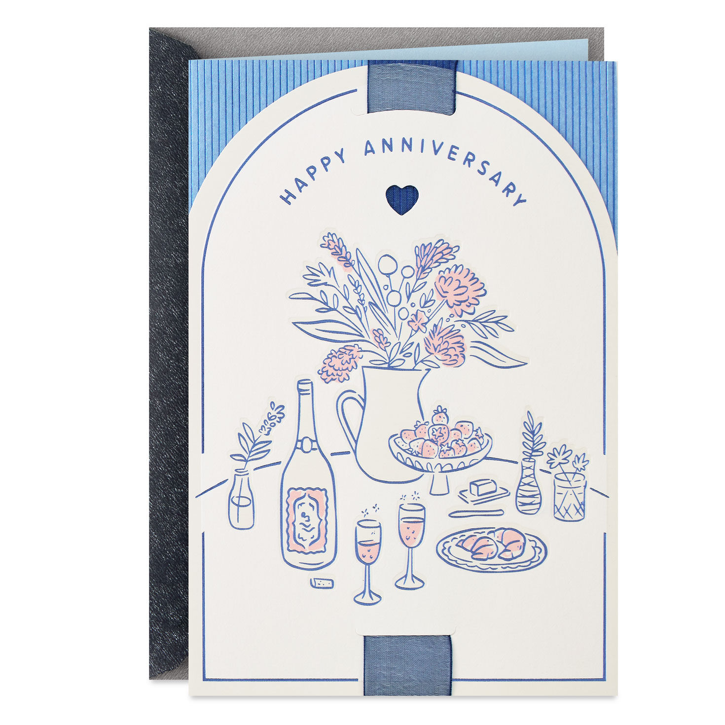 Wishing You Happy Memories Anniversary Card for Couple