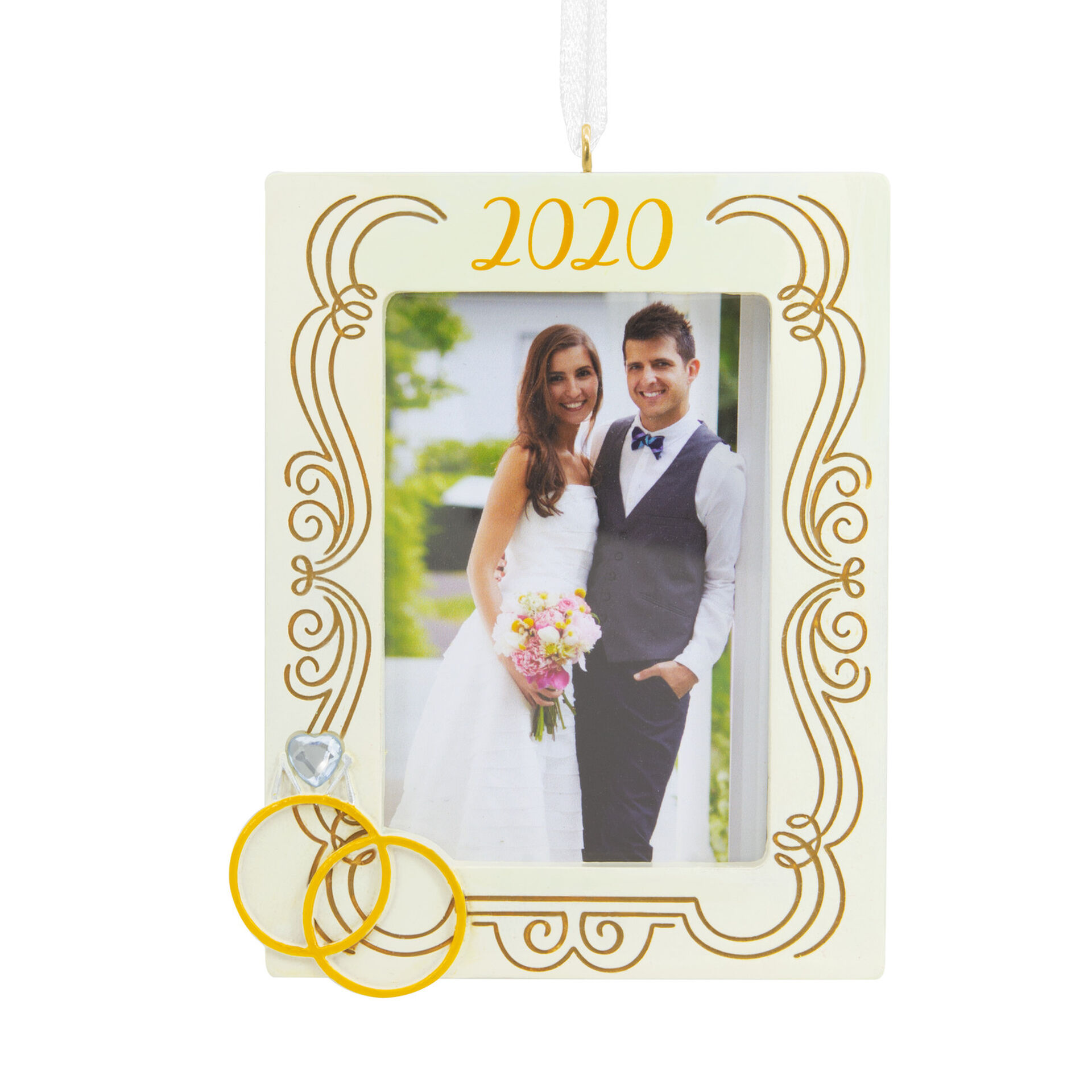 Wedding Photo Frame 2020 Hallmark Ornament Gift Ornaments Hallmark