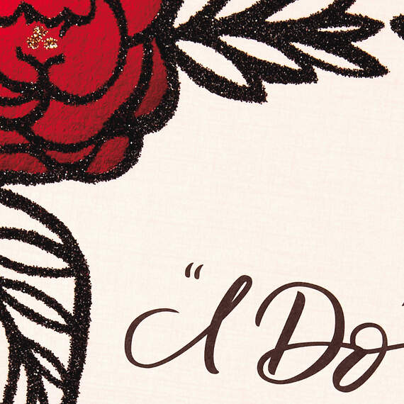 "I Do" Romantic Valentine's Day Card, , large image number 4