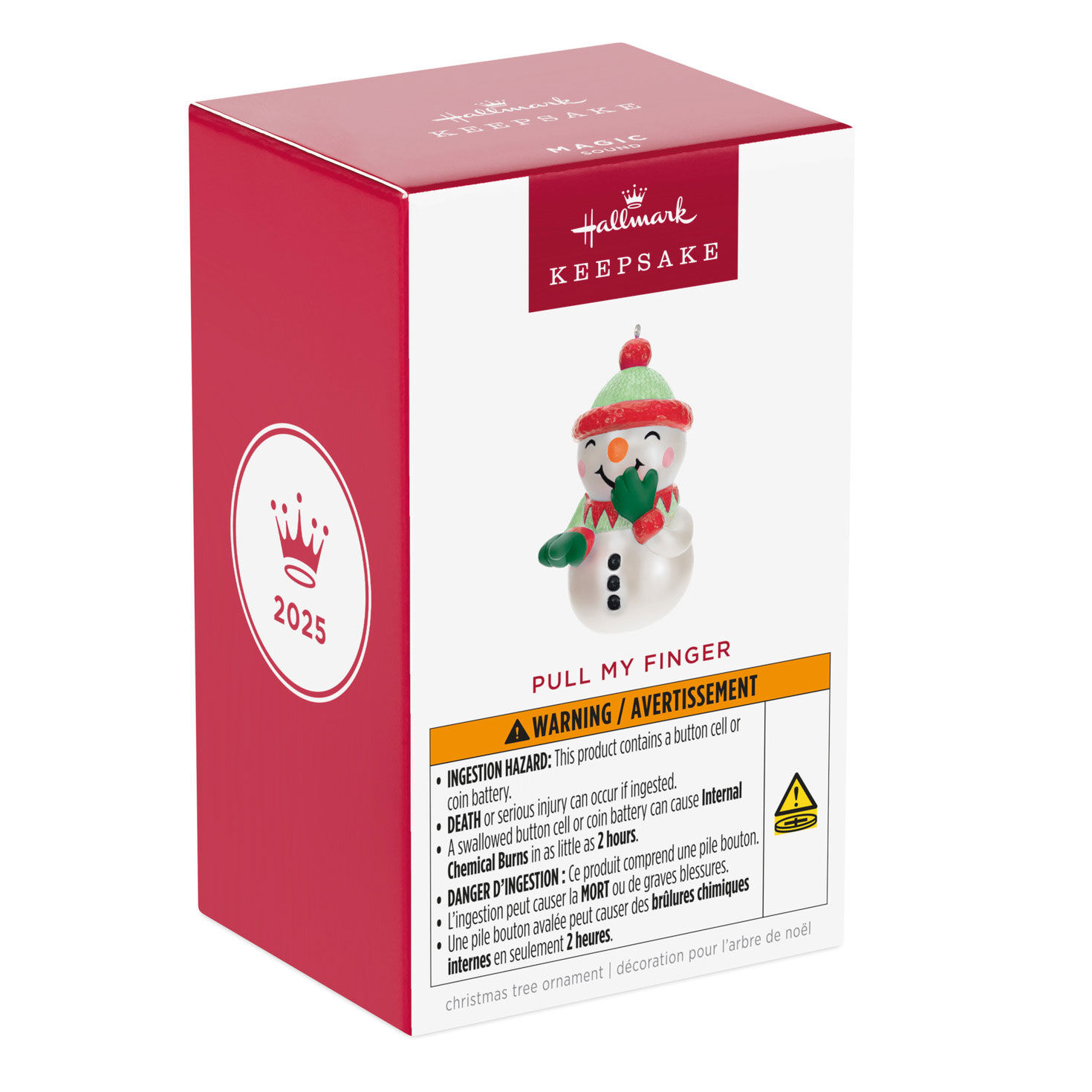 Laughing Snowman Keepsake Ornament Packaging Front image number 7