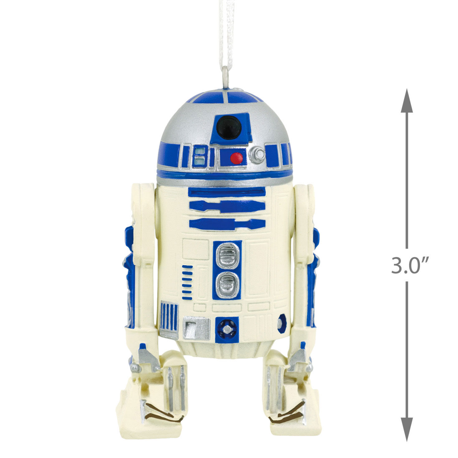 Star Wars R2-D2 Christmas Ornament measurement image number 3