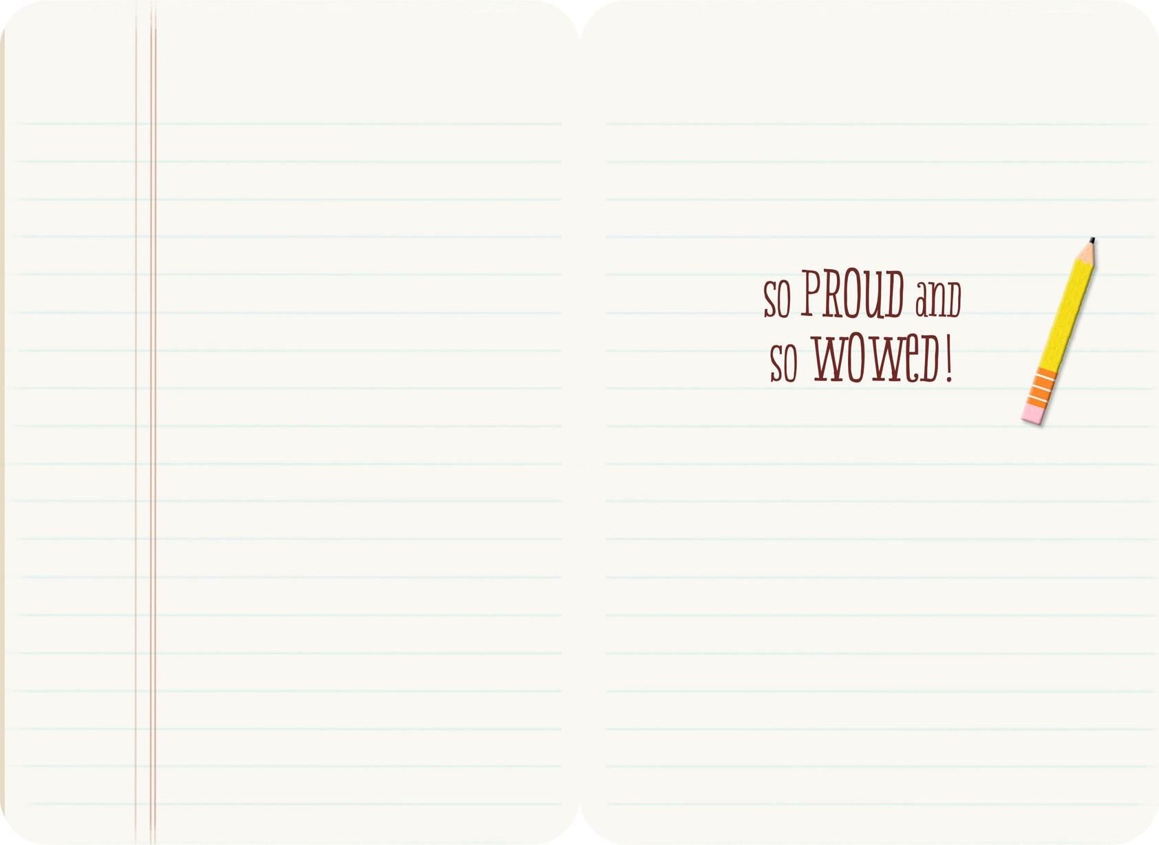 Great Job at School Congratulations Card