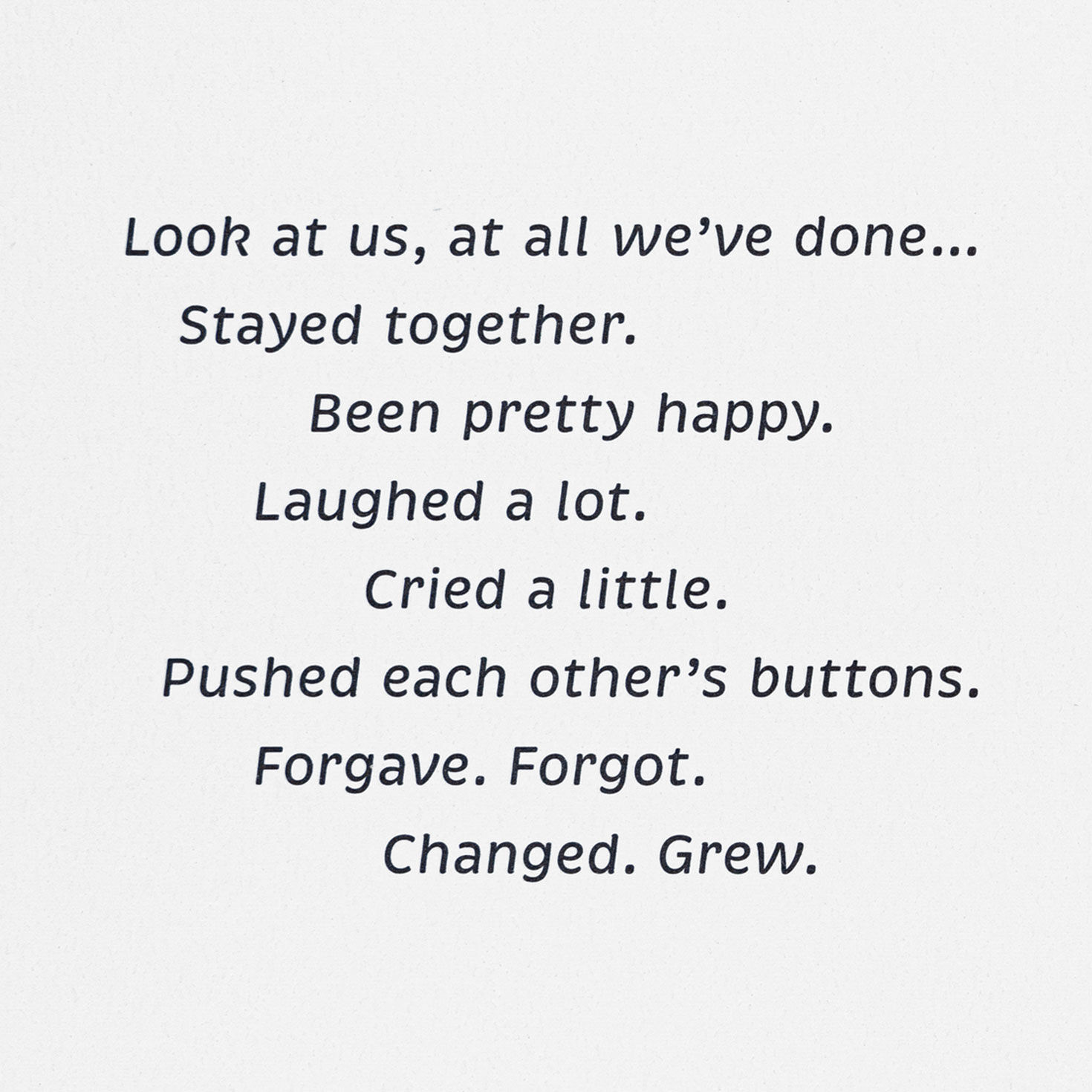 Proud of Us and Our Lasting Love Valentine's Day Card for Husband, , large image number 2