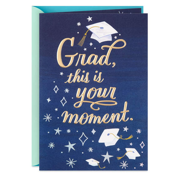 This Is Your Moment Graduation Card, , large image number 1