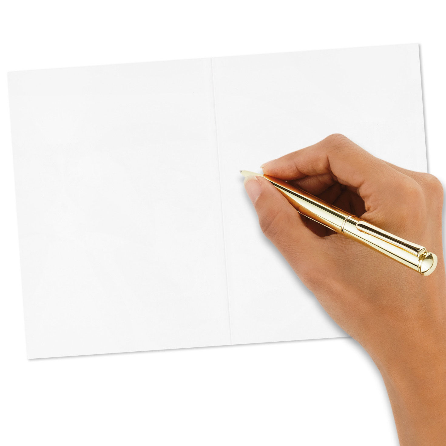 Abstract Floral on Pink Blank Note Cards, Pack of 5, , large image number 4