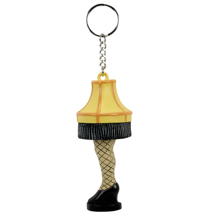 A Christmas Story Talking Leg Lamp Keychain