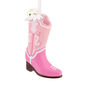 Pink Cowboy Boots Christmas Ornament Front image number 1