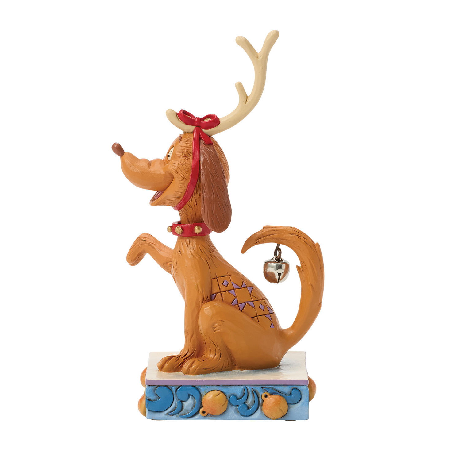 Jim Shore Grinch Max the Dog Statue side image number 5