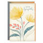 More Sunshine With Each New Day Sympathy Card, , large image number 1