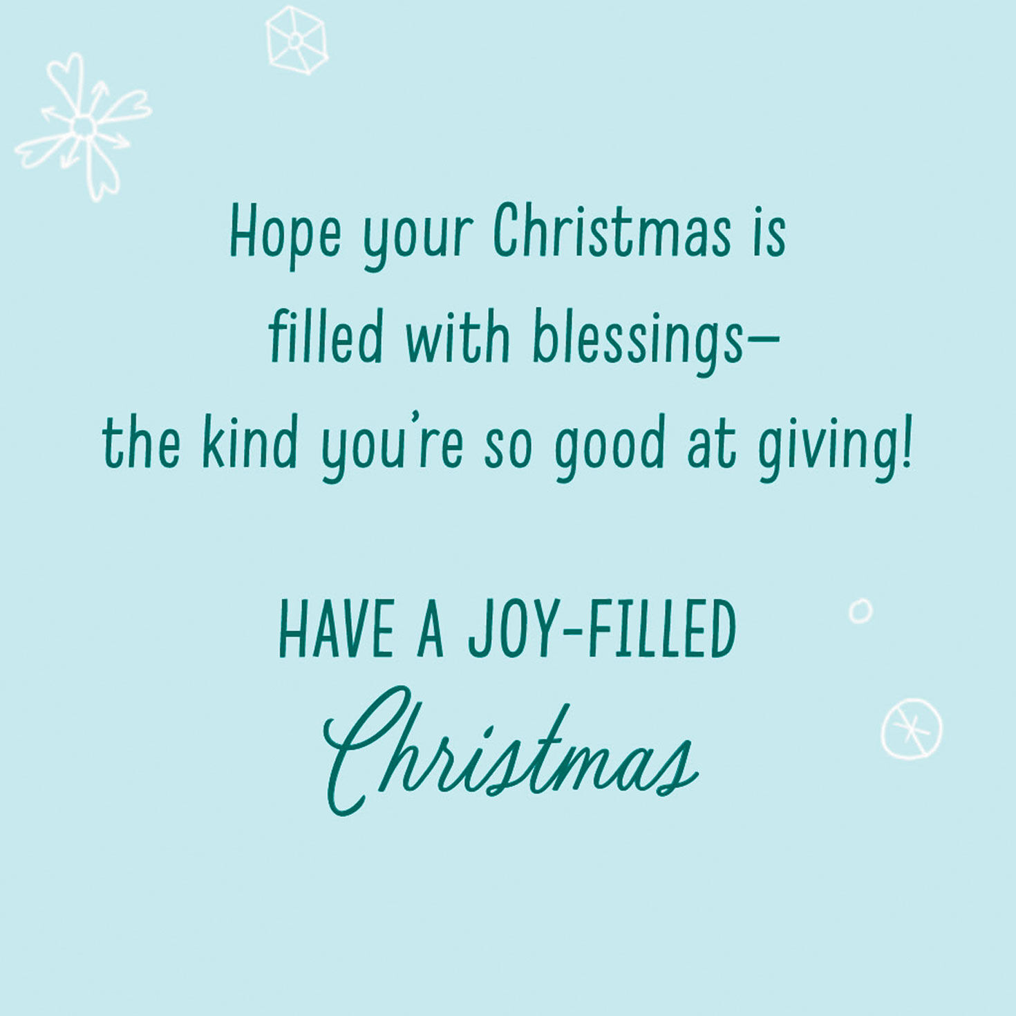 Snowman and Cardinal Religious Christmas Card sentiment image number 2