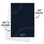 Modern Arch on Blue Flat Holiday Photo Card, , large image number 3