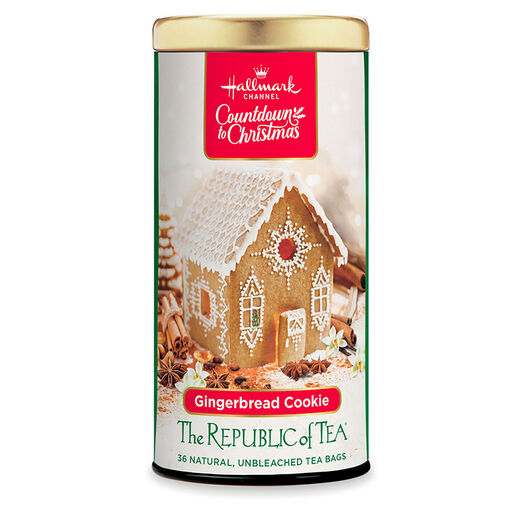 The Republic of Tea Hallmark Channel Gingerbread Cookie Tea Bags, 36 Pieces, 