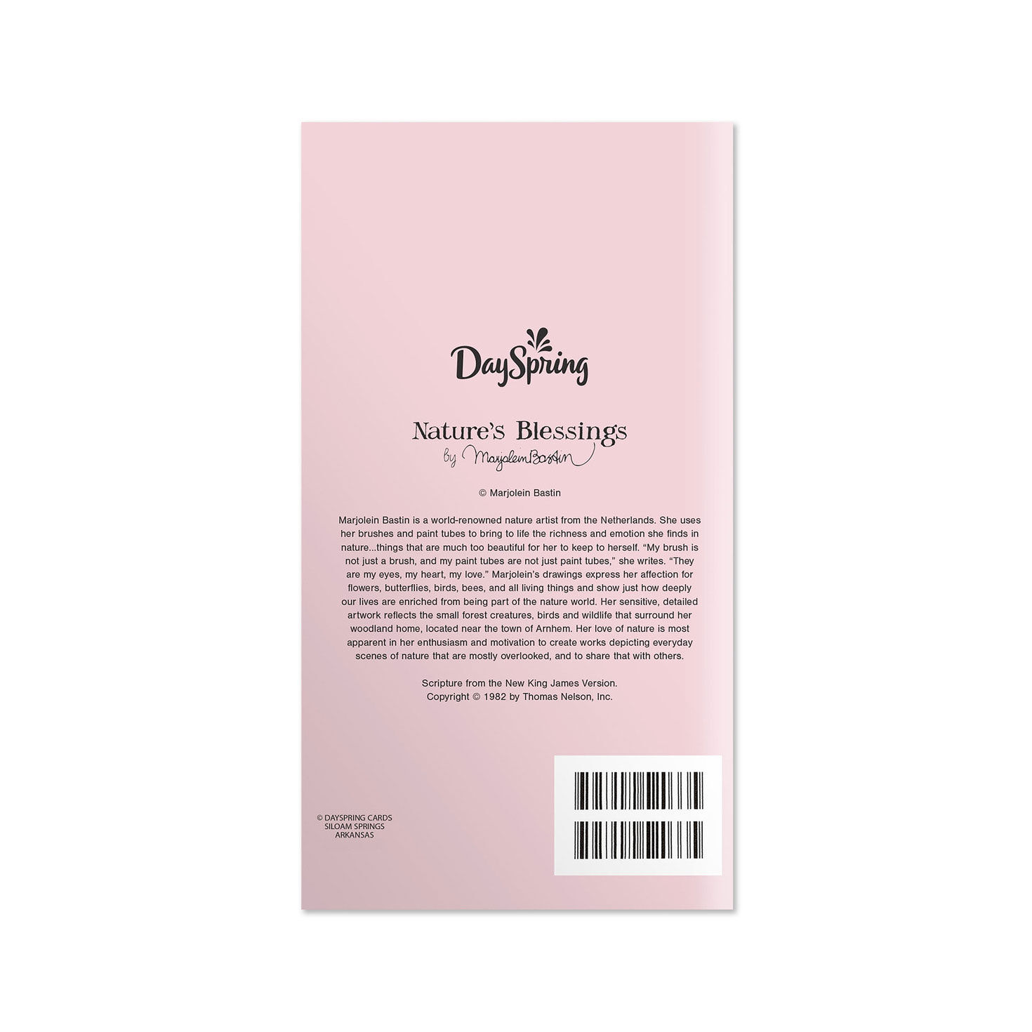Marjolein Bastin Floral 2027 2028 28-Month Planner Back image number 2