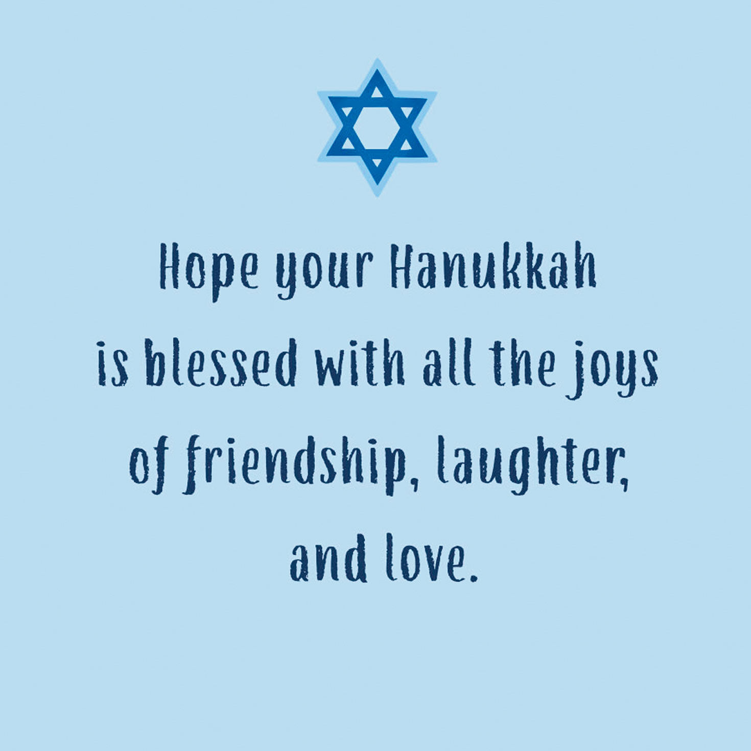 Happy Festival of Lights Icons 99-cent Hanukkah Card Sentiment image number 2