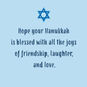 Happy Festival of Lights Icons 99-cent Hanukkah Card Sentiment image number 2