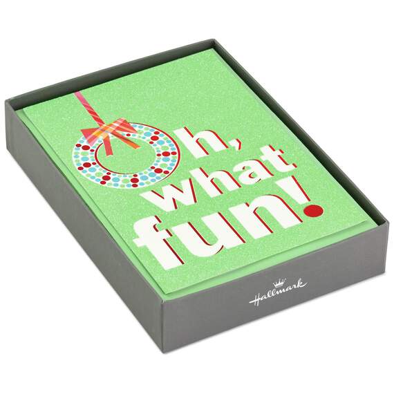 Oh What Fun Christmas Cards, Box of 16, , large image number 1