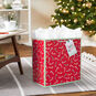 Candy Canes on Red Extra-Deep Christmas Gift Bag In use image number 2