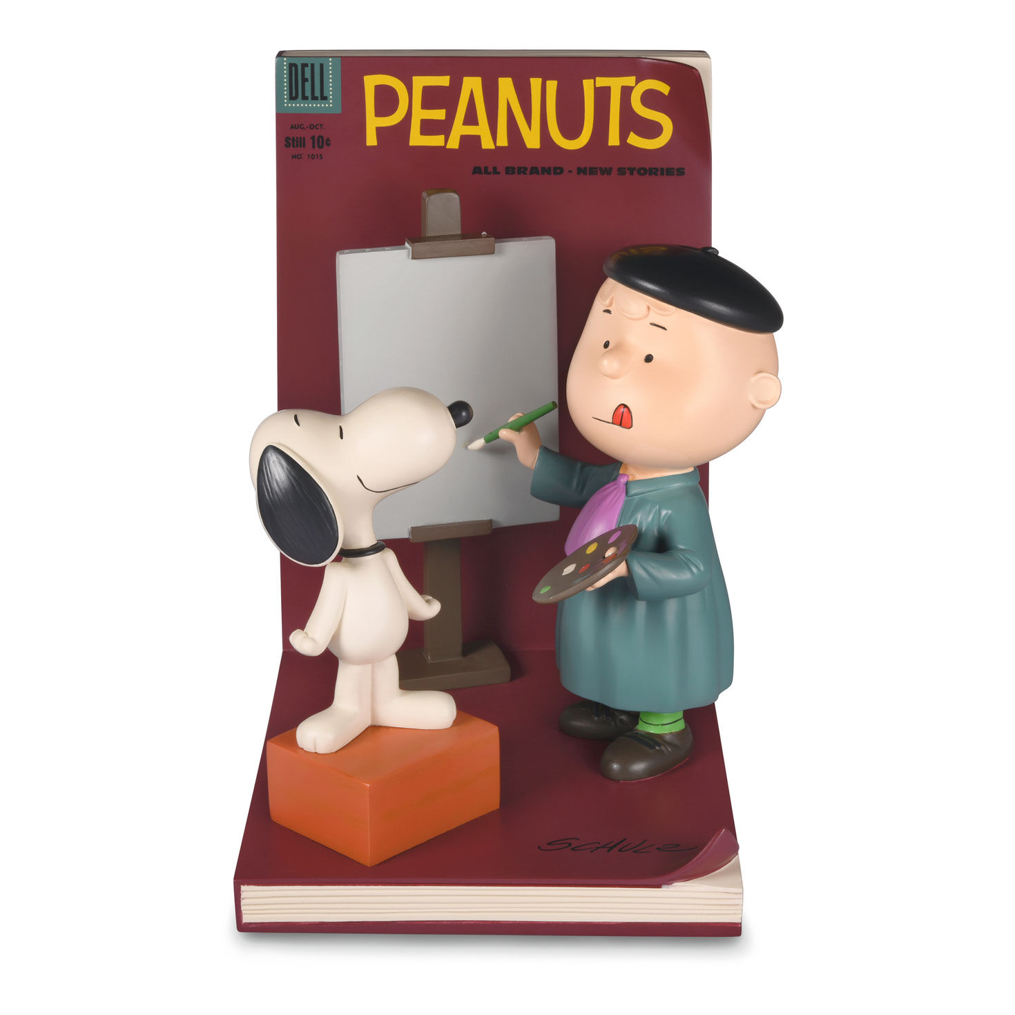 Peanuts® Covers Limited Edition Snoopy and Charlie Brown Figurine, 7.15"