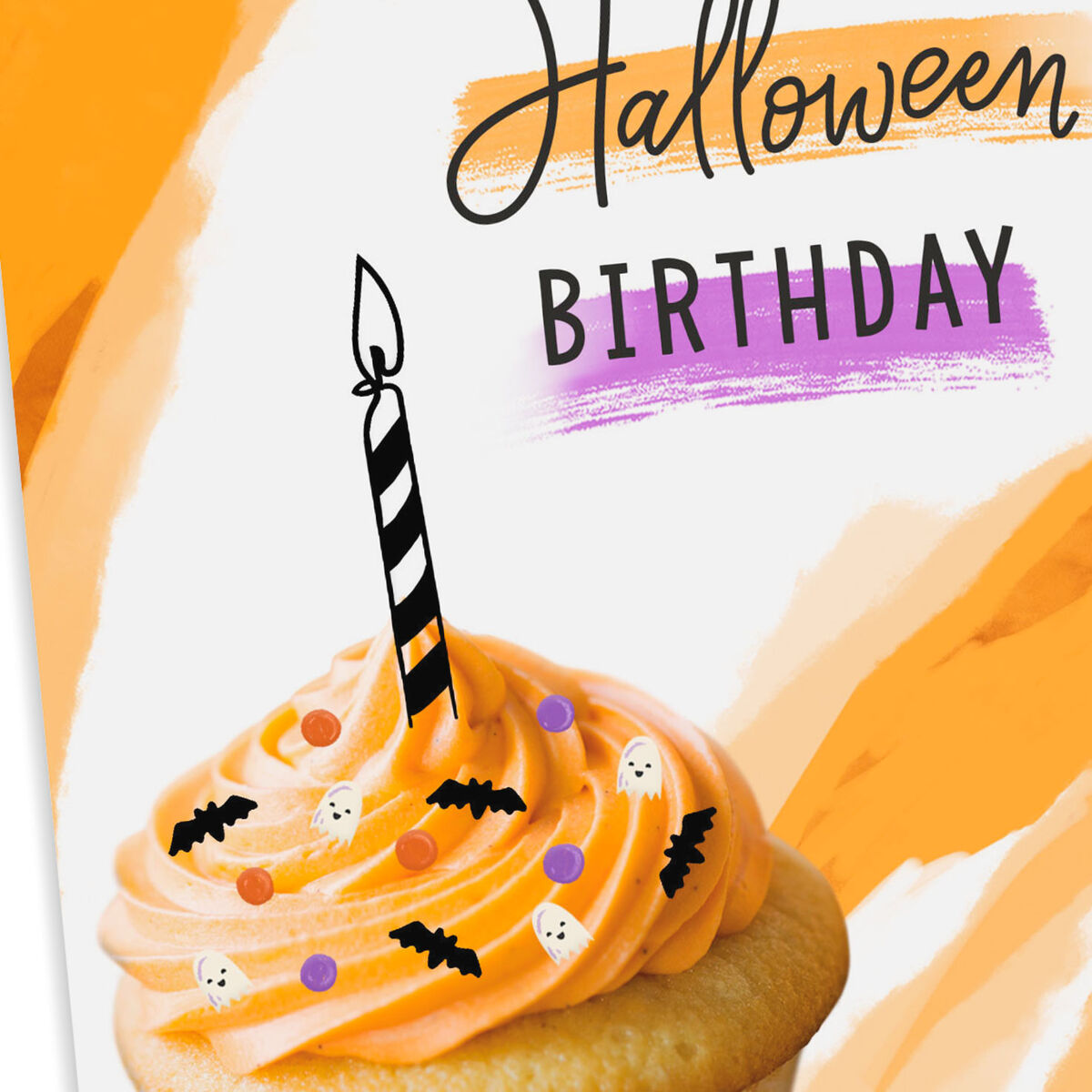Candy, Cake and Celebrating Halloween Birthday Card - Greeting Cards ...