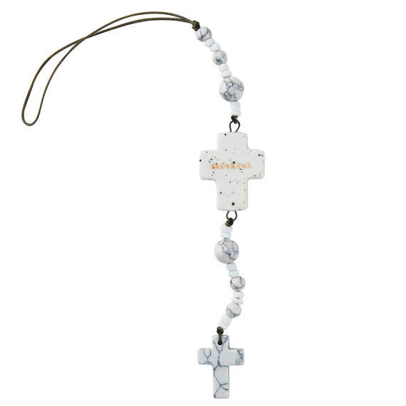 Faithful Cross Hanging Charm, , large image number 1