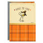 Peanuts® Snoopy Hugs to You Thanksgiving Card, , large image number 1