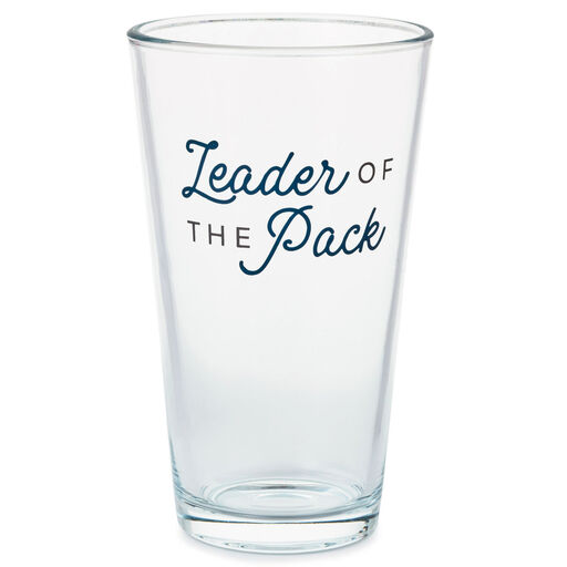 Leader of the Pack Pint Glass, 16 oz., 