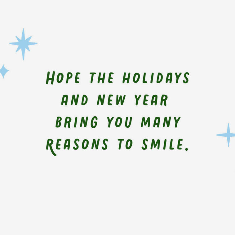 Toothpaste Tree with Red Brush Christmas Card for Dental Assistant Sentiment image number 2