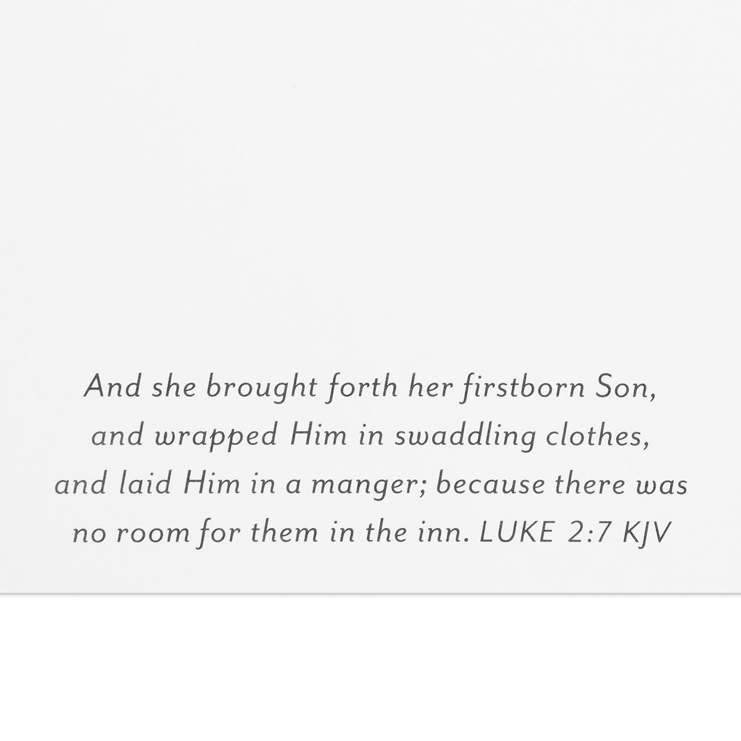 Manger DaySpring Religious Christmas Cards scripture image number 5