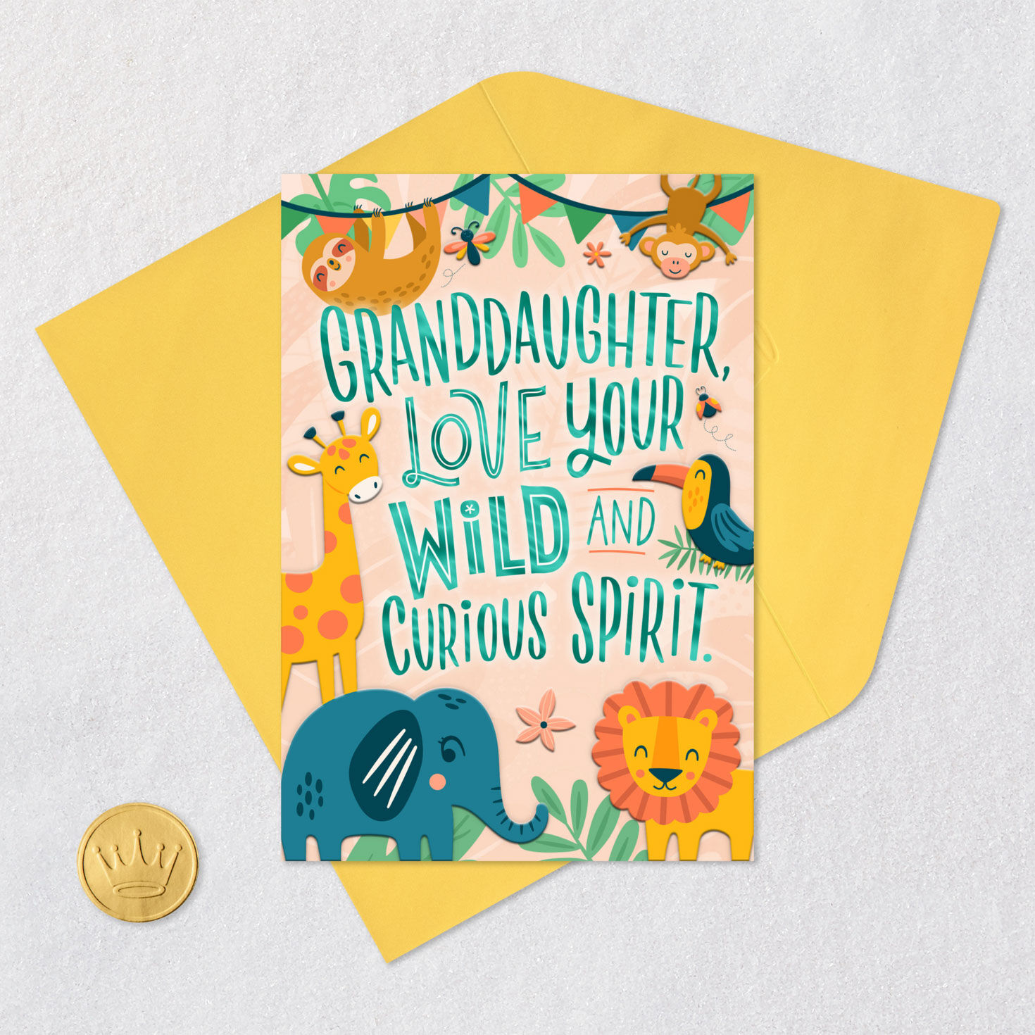 Love Your Wild Spirit Birthday Card for Granddaughter for only USD 2.99 | Hallmark