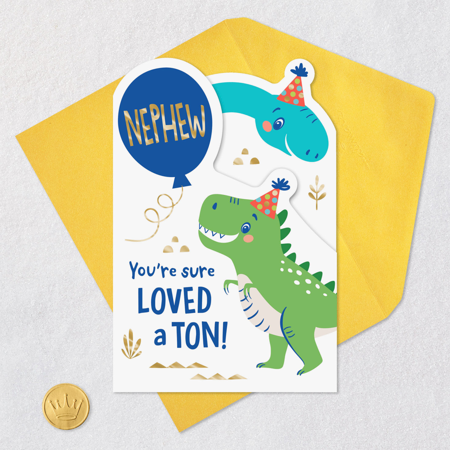 You're Loved a Ton Birthday Card for Nephew for only USD 2.99 | Hallmark