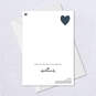 Personalized Navy Heart Frame Blank eCard, , large image number 3