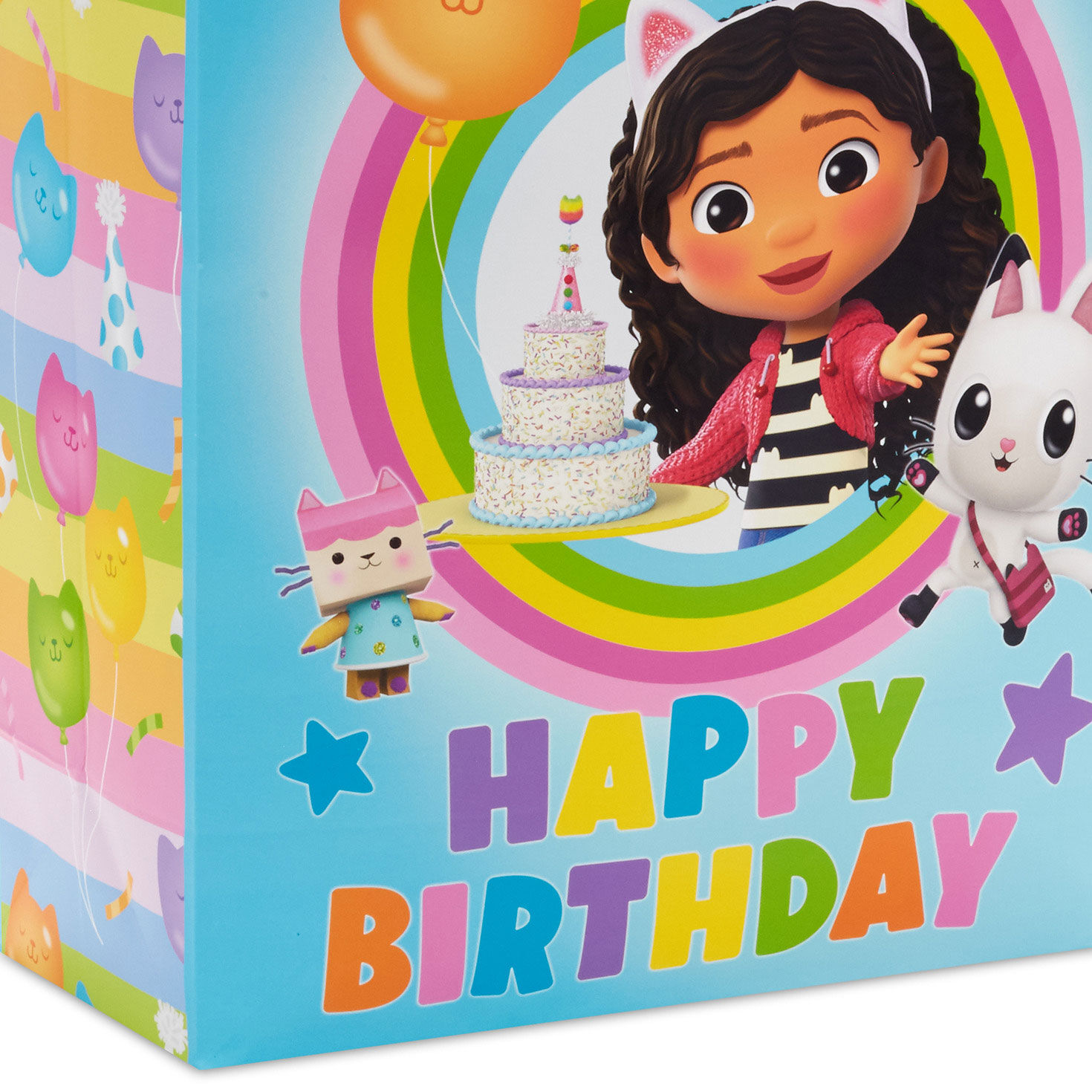 15.5" DreamWorks Animation Gabby's Dollhouse Extra-Large Birthday Gift Bag With Tissue Paper, , large image number 5