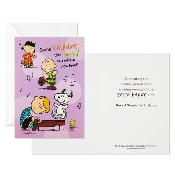 Peanuts® Assorted Religious Birthday Cards, Box of 12, , large image number 4
