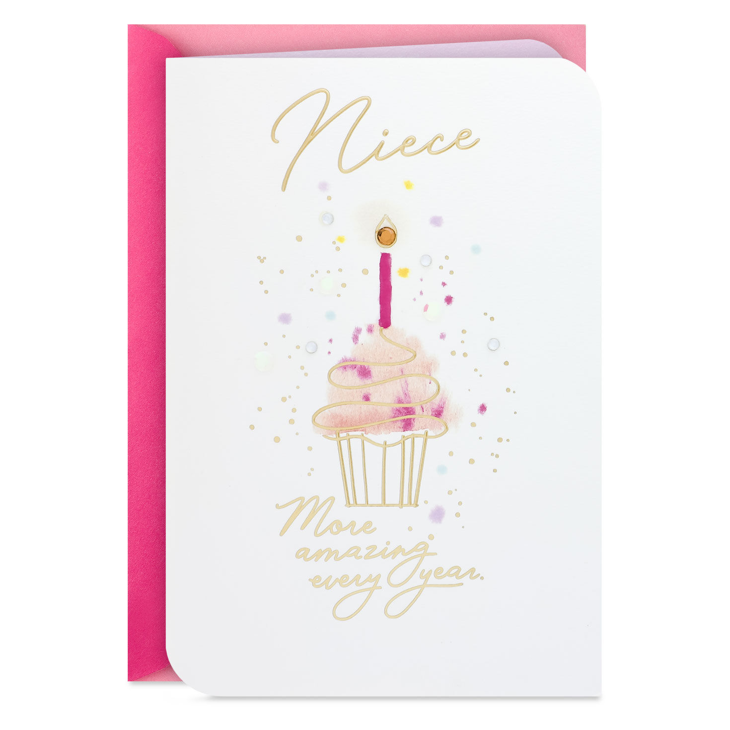 More Amazing Every Year Birthday Card for Niece