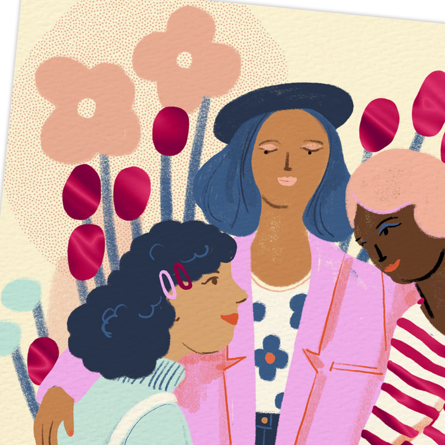 Good People Make Great Friends Card for Her, , large image number 4