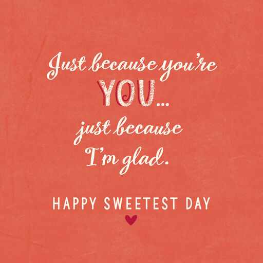 Sending a Little Love Your Way Today Sweetest Day Card, 