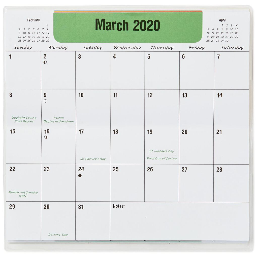 maxine monthly calendar planner