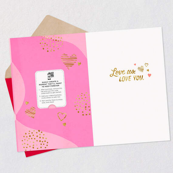 Love Us, Love You Video Greeting Valentine's Day Card for Wife, , large image number 3