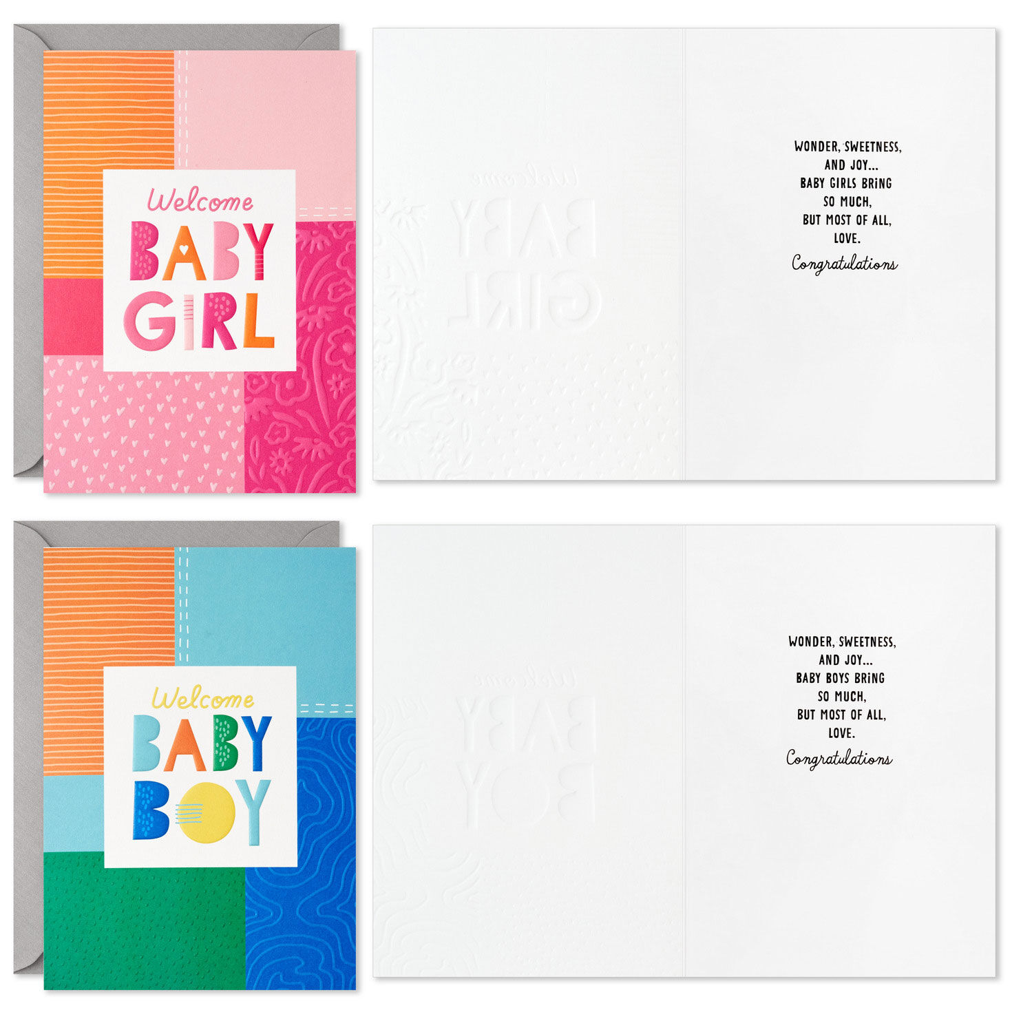 Welcome Baby Assorted New Baby Cards, Pack of 16, , large image number 2