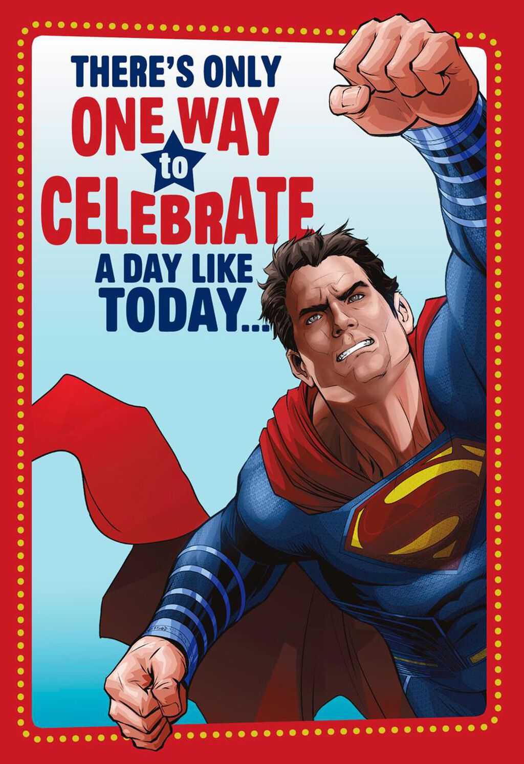superman heroic celebration birthday