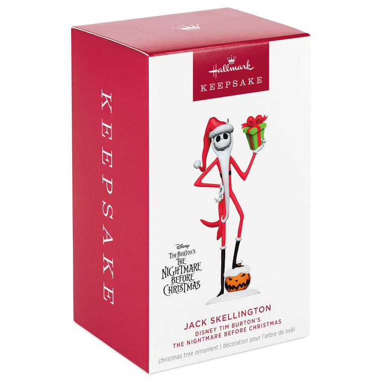 Disney Tim Burton's The Nightmare Before Christmas Jack Skellington Ornament, , large image number 5