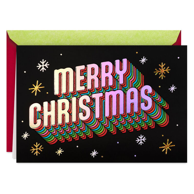 Brightest, Merriest, Happiest Ever Christmas Card