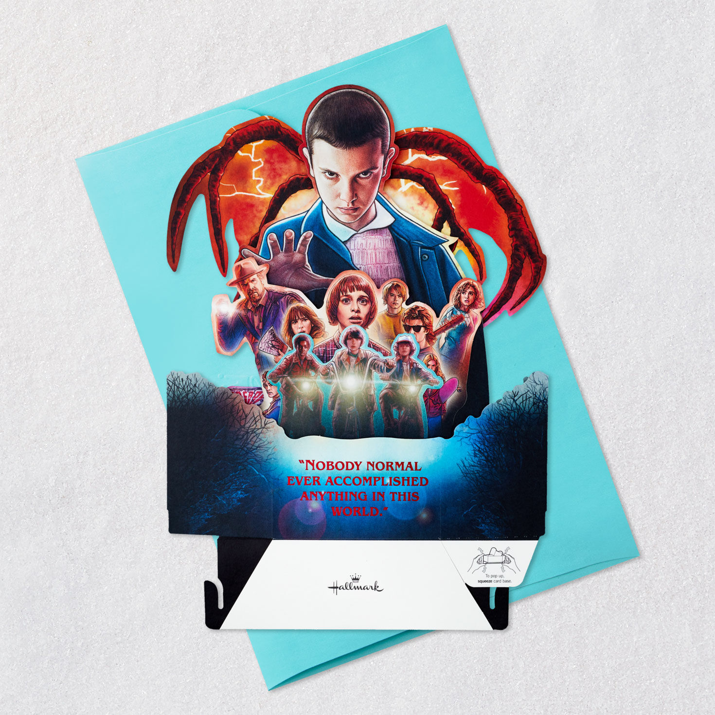 Netflix Stranger Things Nobody Normal 3D Pop-Up Card for only USD 7.99 | Hallmark
