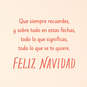 The Woman You Are Spanish-Language Christmas Card for Granddaughter, , large image number 3
