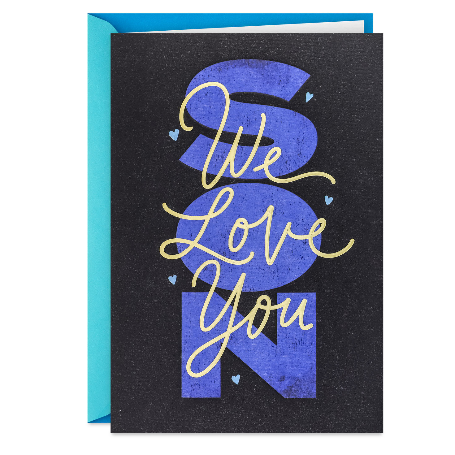 We Love You, Son Birthday Card for Him