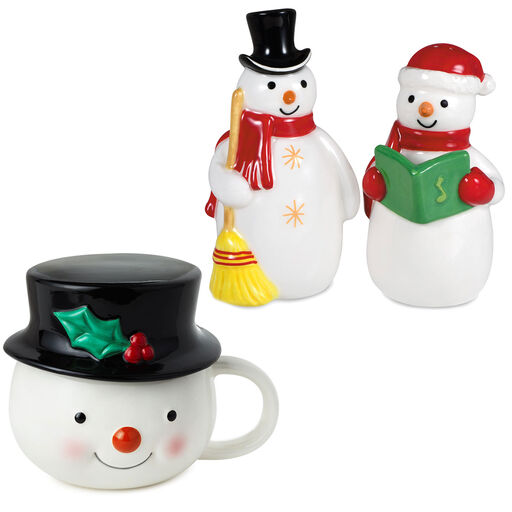 20th Anniversary Snowman Holiday Gift Set, 