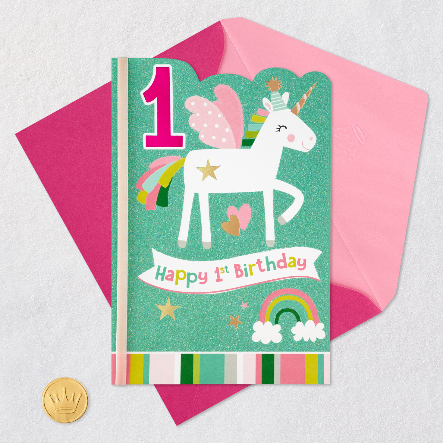 One Magical Year 1st Birthday Card - Greeting Cards | Hallmark