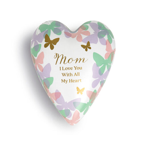 Demdaco With All My Heart Art Heart Keeper Trinket Box, 